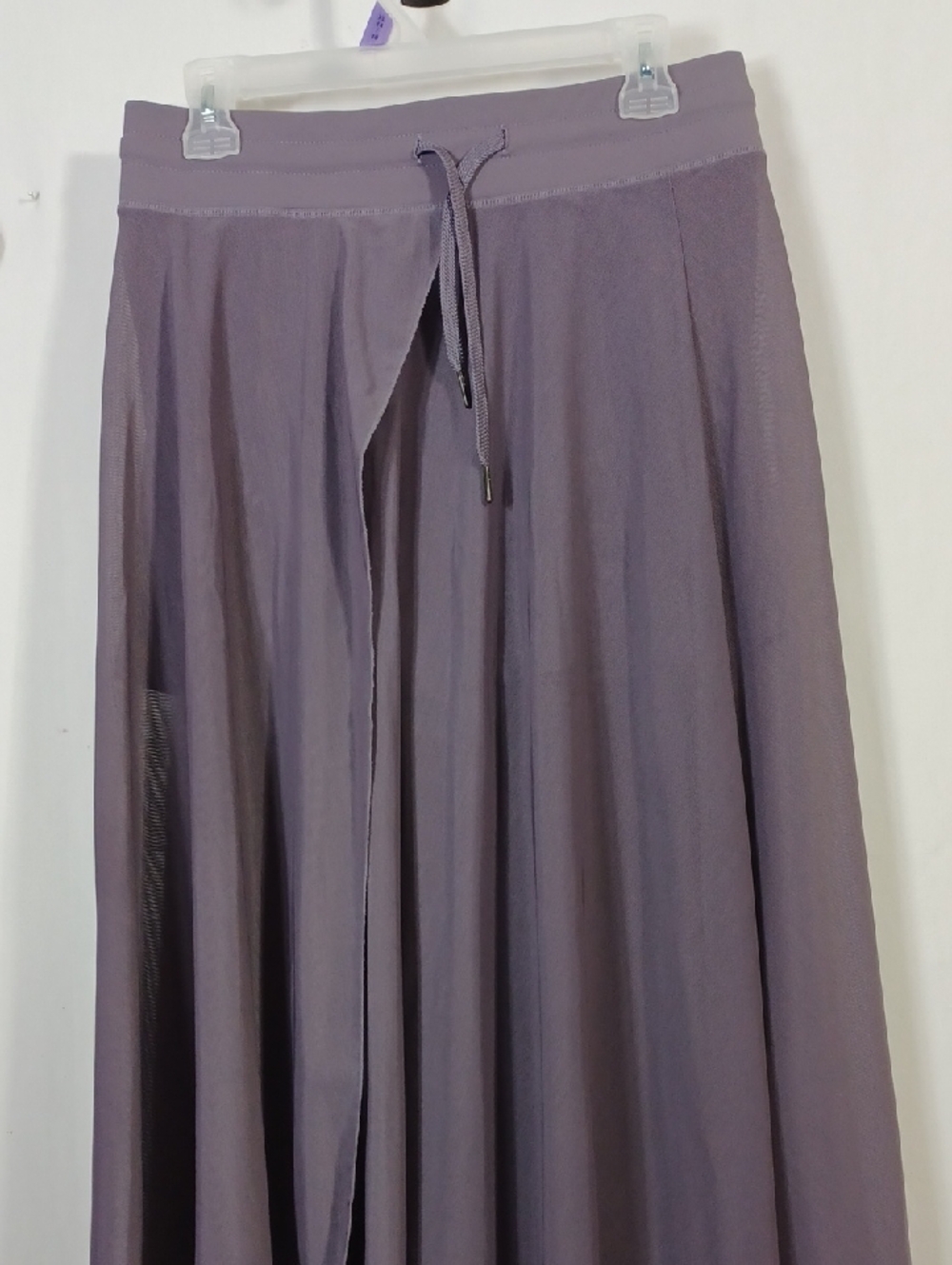 Women's Lavender Drawstring Maxi Skirt
